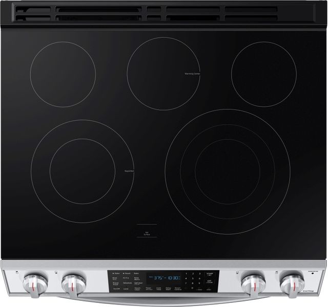 Samsung 30" Fingerprint Resistant Stainless Steel Slide-In Electric Range-2