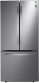 LG 25.1 Cu. Ft. Platinum Silver Steel French Door Refrigerator-0