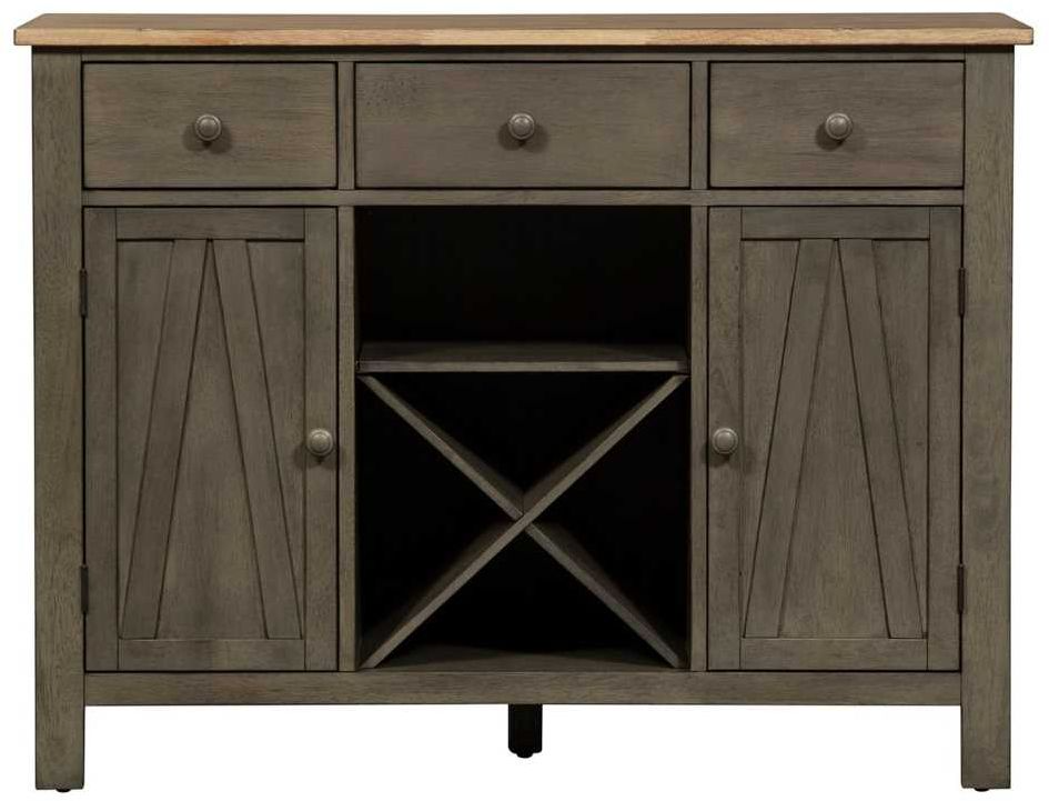 Liberty Furniture Lindsey Farm Server - Thumbnail 5