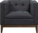 TOV Furniture Gavin Gray Linen Chair-1