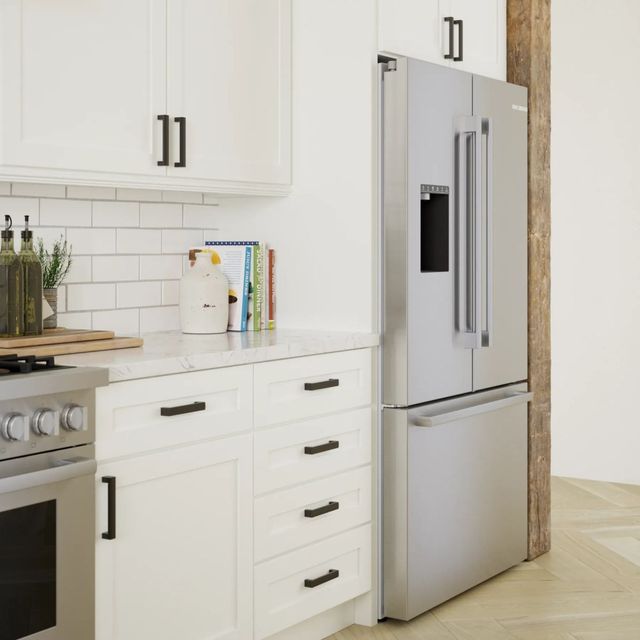 Bosch® 500 Series 36 in. 21.6 Cu. Ft. Stainless Steel Counter Depth French Door Refrigerator-1