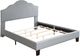 Emerald Home Madison Light Gray Queen Upholstered Panel Bed-3