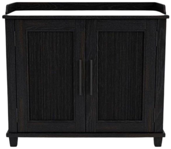 Riverside Furniture Calhoun Ebony Whiskey Oak Chest-1