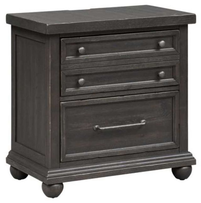 Liberty Furniture Harvest Home 4-Piece Chalkboard Panel Bedroom Set-3