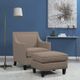 Elements International Erica Natural Ottoman-0