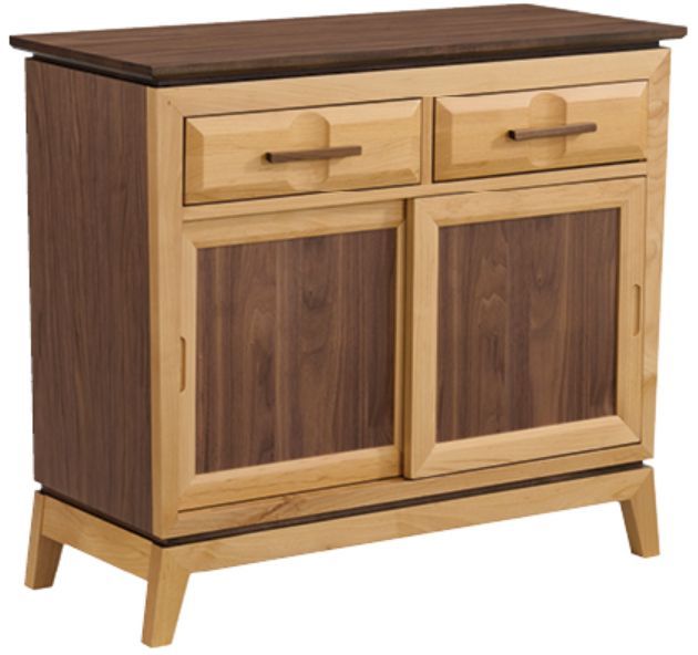 Whittier Wood® Furniture Addison Duet 37" Storage Console-0