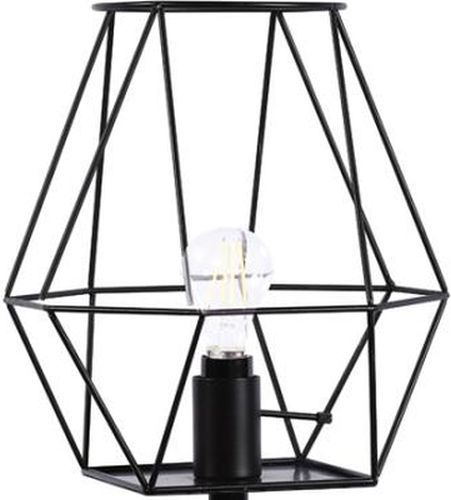 Coaster® Mariya Black Metal Open Shade Table Lamp-1