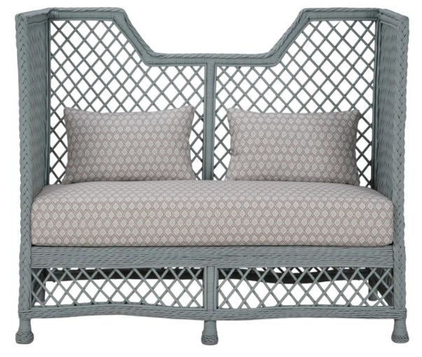Bramble Customizable Rabana High Back Loveseat-2