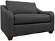 La-Z-Boy® Charlie Navy Leather Chair and a Half-0