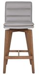 Porter International Designs Castor Gray Bar Chair-1