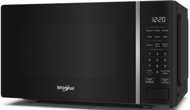  Whirlpool® 0.7 Cu. Ft. Black Countertop Microwave with Steam Clean-4