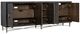 Hooker® Furniture Melange Keenan Dark Wood Credenza-3