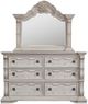 Signature Design by Ashley® Andonhall Antique White Dresser and Mirror-1
