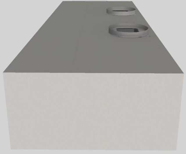 Vent-A-Hood® 66" Stainless Steel Wall Mounted Range Hood-1