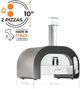 Fontana Forni Maestro 60 30" Stainless Steel Gas Pizza Oven -1