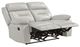 Homelegance® Laconia Silver Double Manual Reclining Loveseat-4
