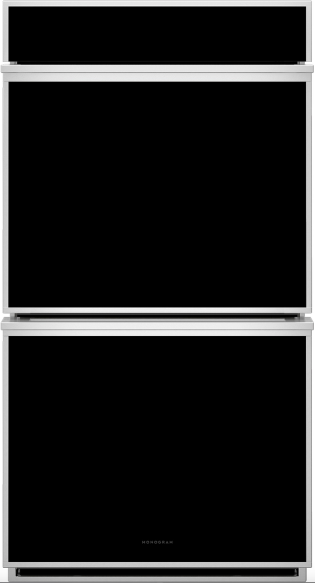 Monogram® Minimalist Collection 27" Stainless Steel Electric Built In Double Wall Oven-0