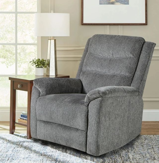 Behold™ Home Abington Charcoal Glider Recliner-1