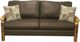 Best Craft Furniture Customizable RRP960 Sofa with Rustic Red Pine Legs-0