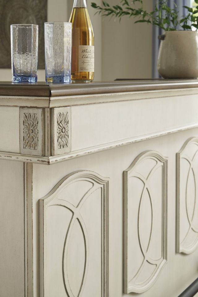 Signature Design by Ashley® Realyn Chipped White Bar-3