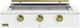 Caliber™ Rockwell Social 3-Burner Matte White Built-In Natural Gas Grill with Brass Hardware-0