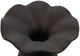 Moe's Home Collection Ruffle Black 16" Decorative Vessel-2