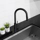 ZLINE Palisades Matte Black Pull Down Single Handle Kitchen Faucet-2