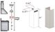 ZLINE 61" Cottage White Chimney Extension-1