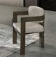 ACME Furniture Destin Light Gray/Walnut Upholstered Dining Side Chair-1