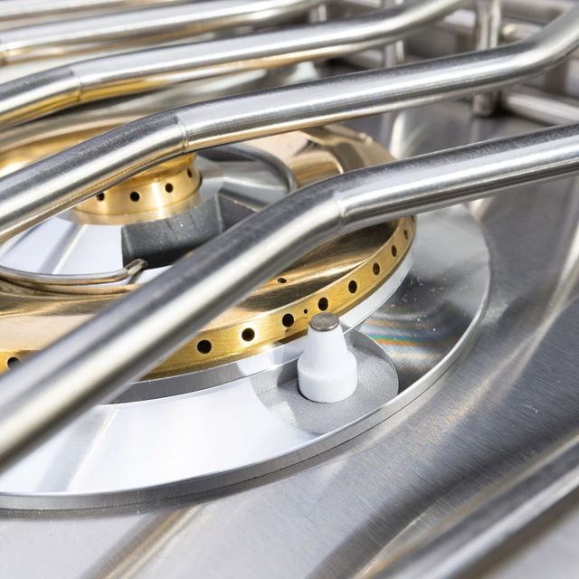 Coyote® 12" Built-In Natural Gas Stainless Single Steel Side Burner-1