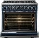 Viking® 7 Series 36" Slate Blue Pro Style Dual Fuel Range-1