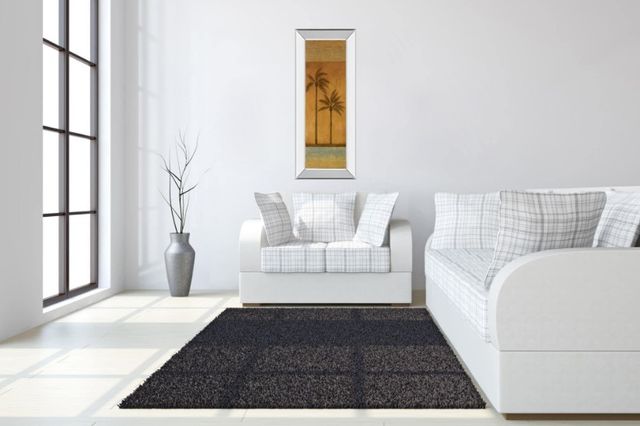 Classy Living Jordan Grey Golden Palm Il Wall Art-1