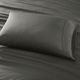 Olliix by Madison Park 800 Thread Count Charcoal Split King Cotton Rich Sateen Sheet Set-3