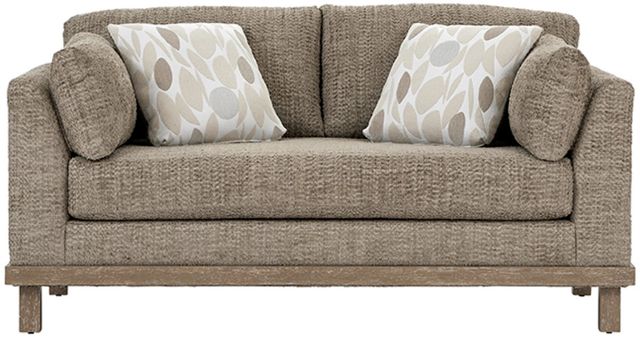 Hughes Furniture® 24200 Snuggy Taupe Loveseat-0