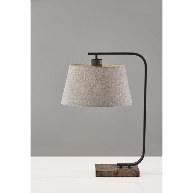 Adesso® Bernard Black Table Lamp-0