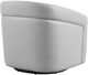 Armen Living Desi Gray Swivel Accent Chair-3