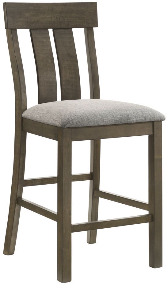 Crown Mark Lloyd Brown/Gray Counter Dining Side Chair-0