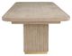 Fairfield® Everett Biscotti Double Pedestal Dining Table-3
