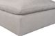Moe's Home Collection Terra Condo Light Grey Ottoman-4