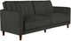 dhp furniture® Pin Gray Futon-0