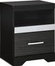 Signature Design by Ashley® Starberry 5-Piece Black King Storage Panel Bed Set-4