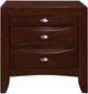 Global Furniture USA Linda Merlot Nightstand-1
