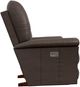 La-Z-Boy® Jasper Dark Brown Leather Power Rocking Recliner with Headrest and Lumbar-3