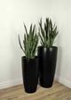 Le Present Betona Organik Black 31" Planter-4