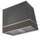 AGA Loge 48" Piccadilly Red Wall Mounted Range Hood with Antique Brass Trim-0