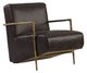 YHD Baya Dark Brown Accent Chair-0