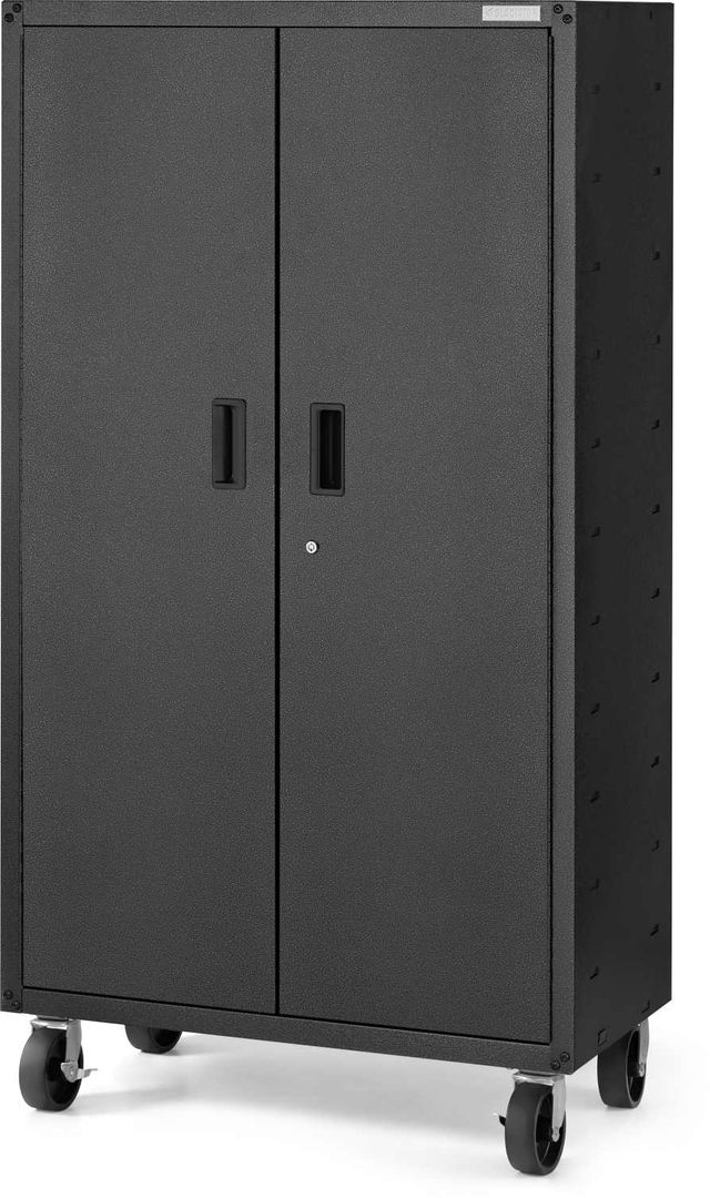 Gladiator® Hammered Granite Ready-to-Assemble Mobile Storage Cabinet-1