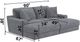 Jackson Furniture Cozy 2-Piece Gunmetal Sectional-2