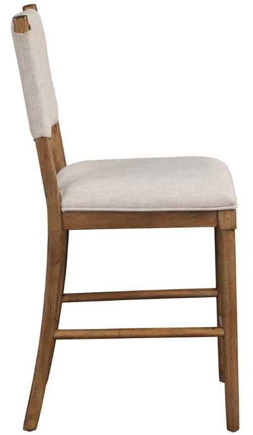 Steve Silver Co. Oslo Beige/Pecan Counter Stool-2