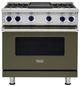 Viking® 7 Series 36" Martini Pro Style Liquid Propane Gas Range with Griddle-0